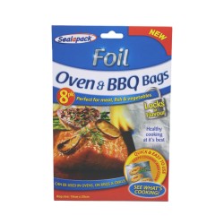 Sealapack Foil Oven & BBQ Bags 8 Pack